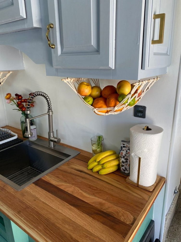 Hammock under the cupboard Hammock under the cupboard