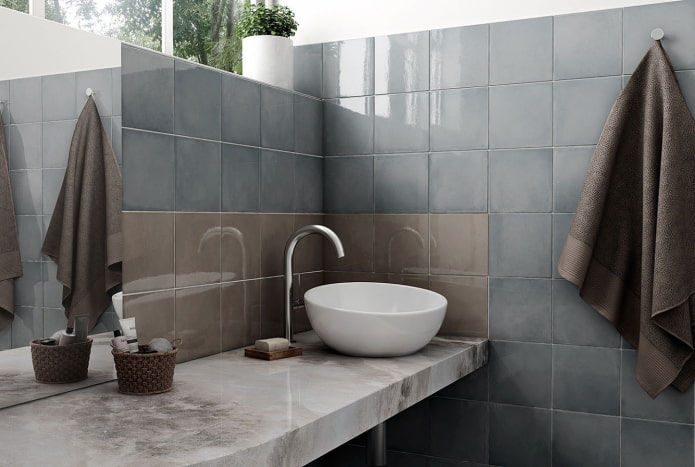 square tiles in the bathroom square tiles in the bathroom