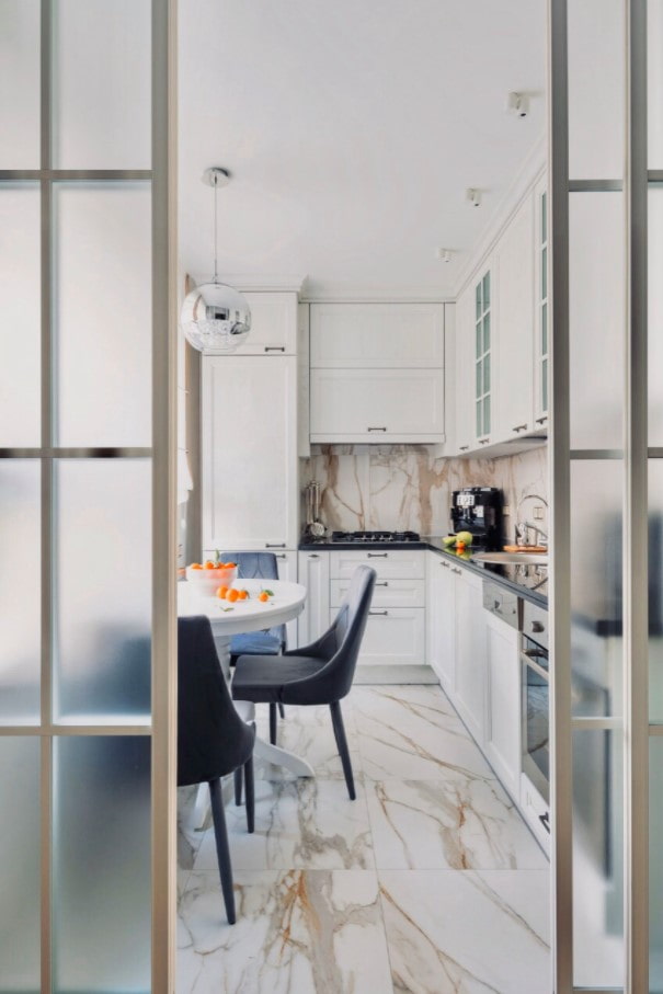 finishing the floor and apron with porcelain stoneware finishing the floor and apron with porcelain stoneware