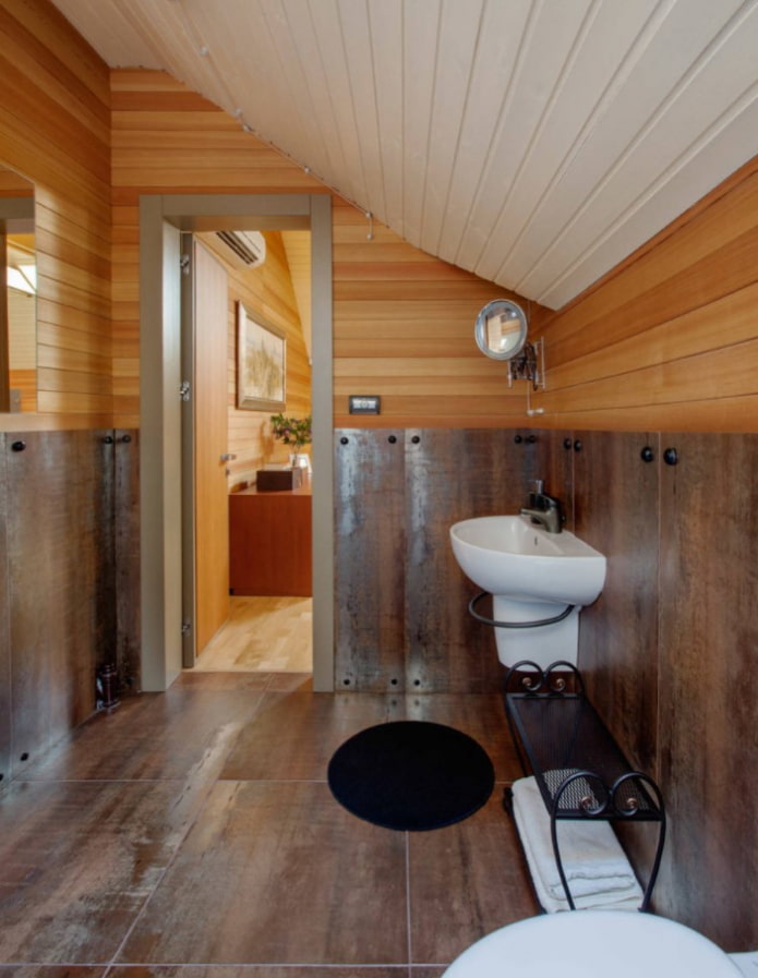 combination of porcelain stoneware with clapboard combination of porcelain stoneware with clapboard