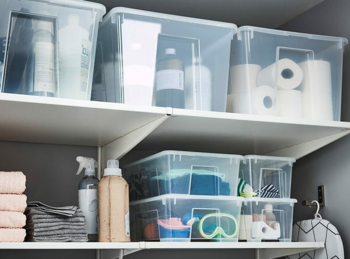 Storage in containers Storage in containers