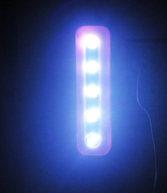 Lamp in operation Lamp in operation