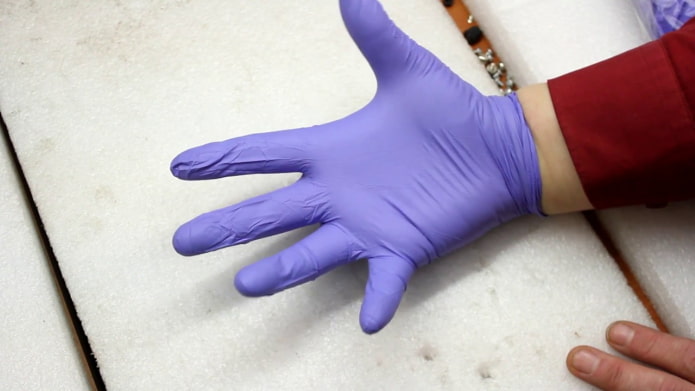 rubber glove
