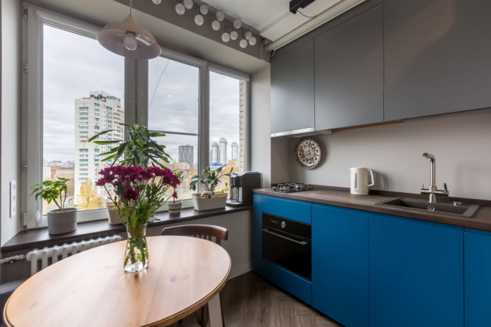 Laconic window decoration Laconic window decoration