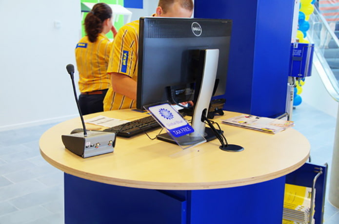 Information desk