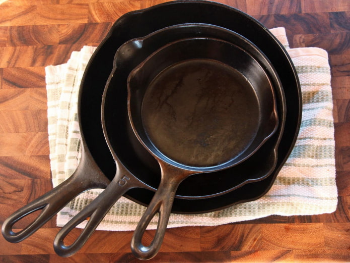 Cast-iron pan Cast-iron pan