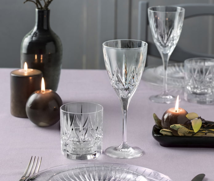 crystal tableware crystal tableware