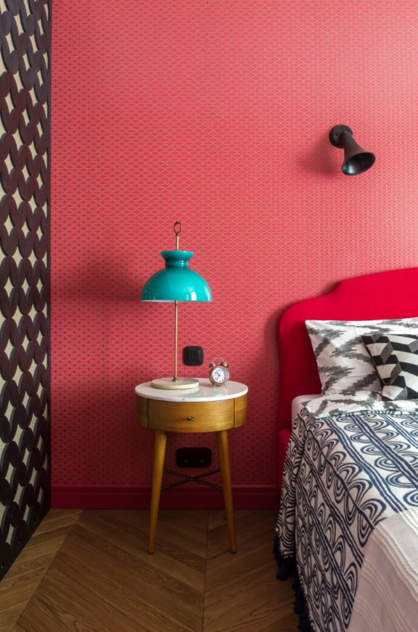 herringbone wooden floor