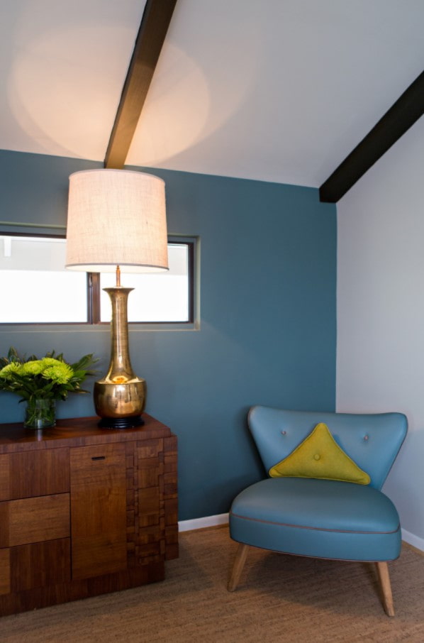 armchairs in retro style