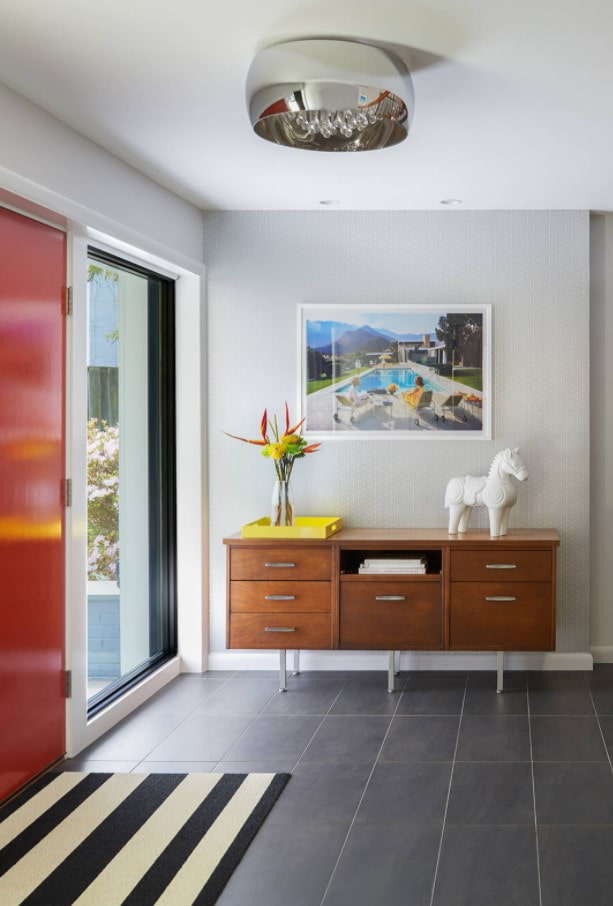 curbstone in retro style