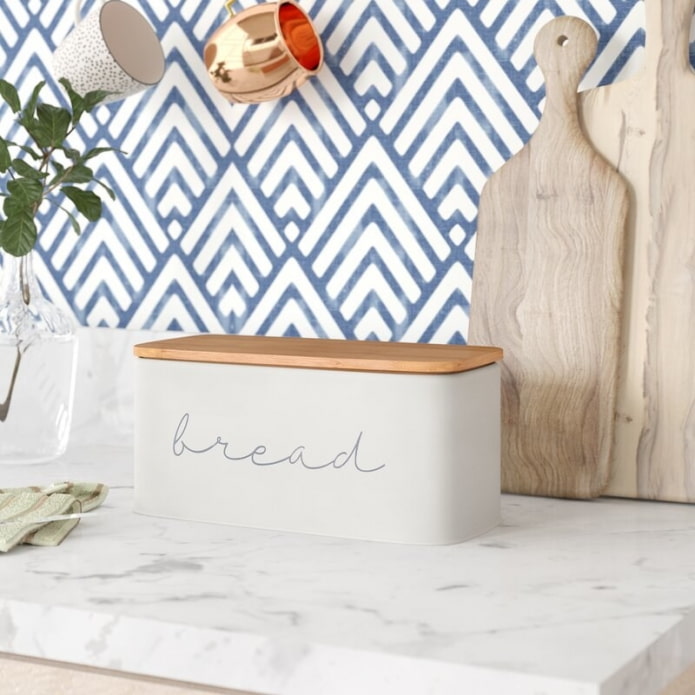 Ceramic bread box