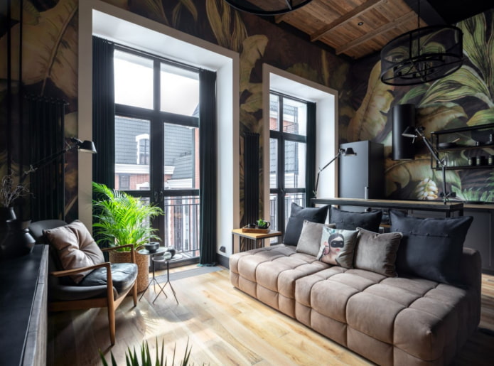 loft style wallpaper