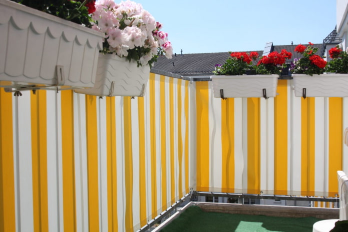 railings on the balcony railings on the balcony