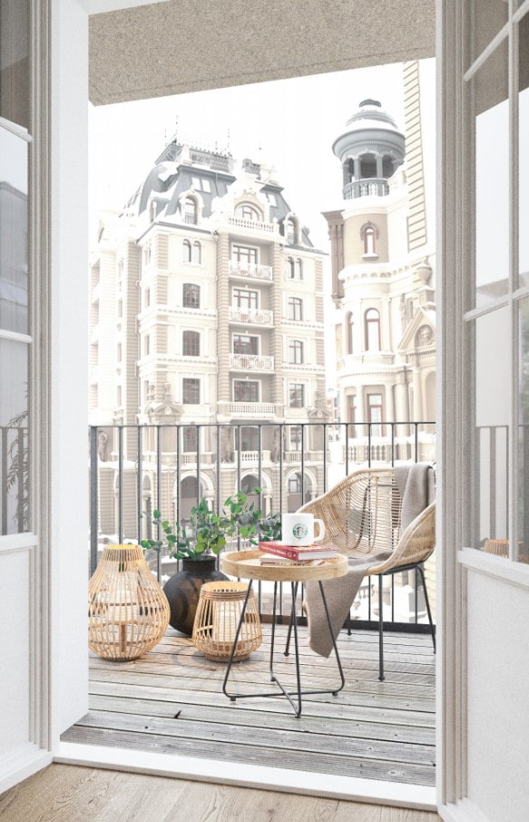 table for an open balcony table for an open balcony