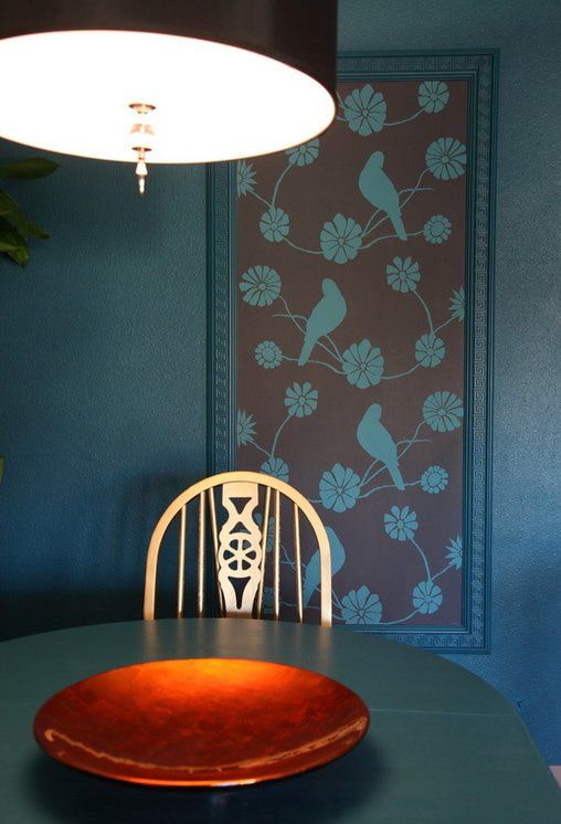 Framed wallpaper Framed wallpaper