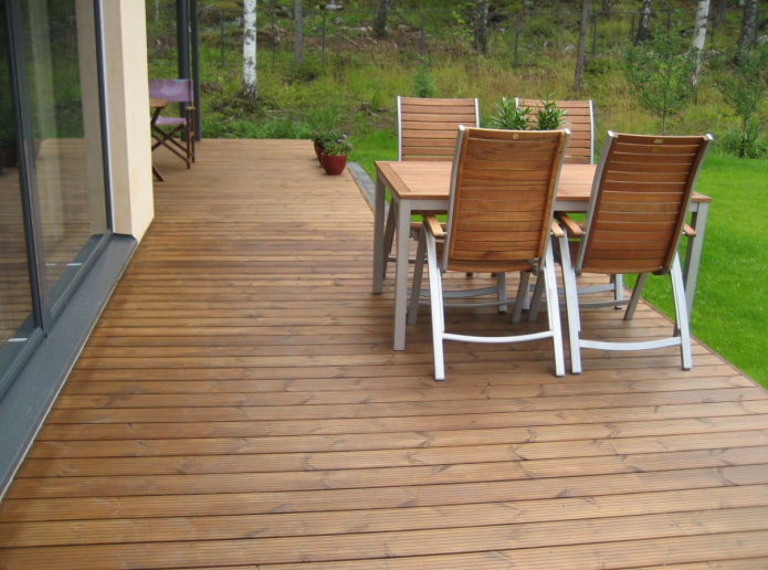 dining area on the terrace dining area on the terrace