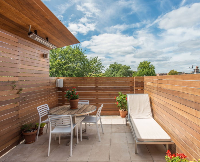 wooden fence near the house wooden fence near the house