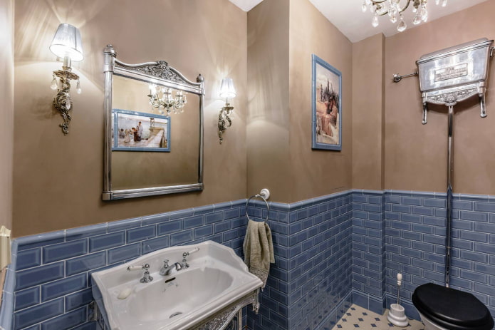 bathroom in english style