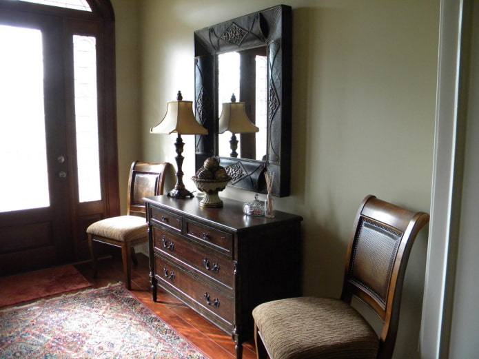 hallway in english style