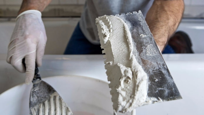 features of gypsum plaster