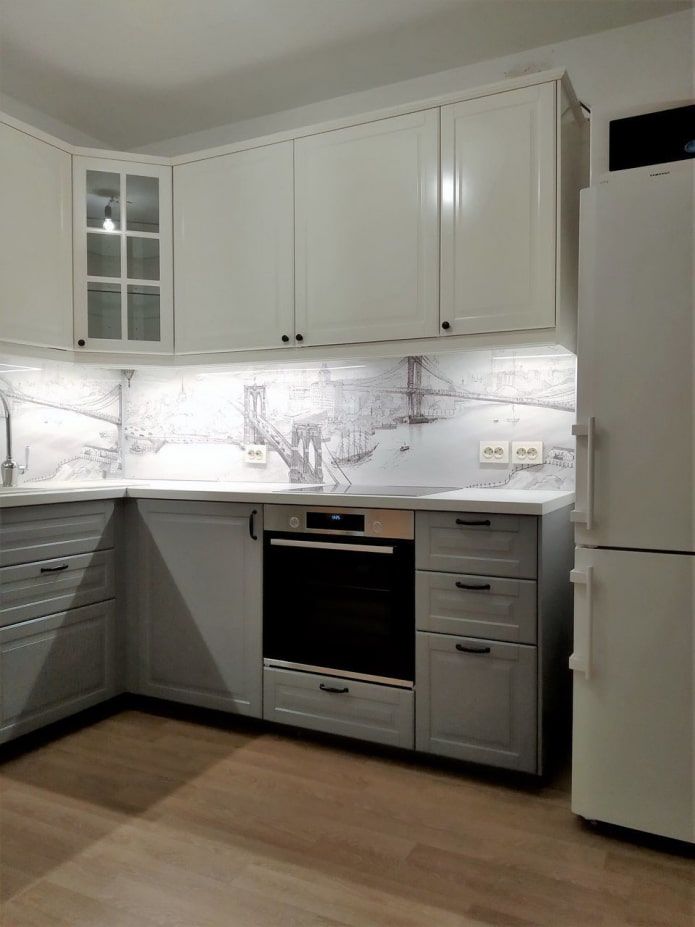 apron with photo printing in the interior apron with photo printing in the interior