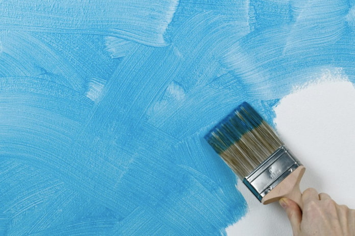 chaotic paint application