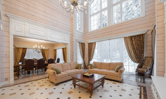 house with a second light in a classic style house with a second light in a classic style