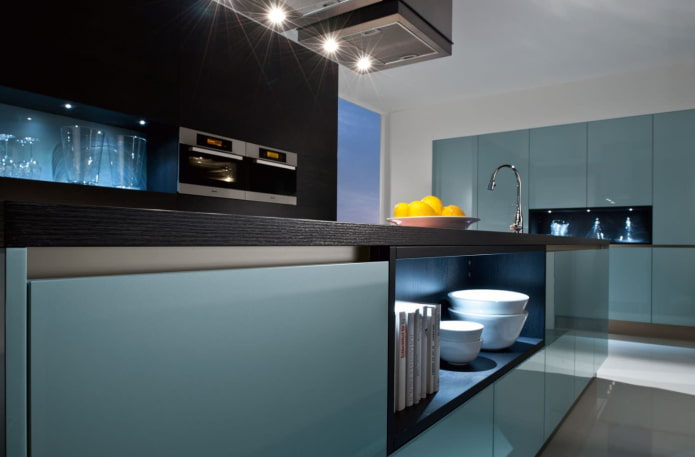 combination of wenge with blue combination of wenge with blue