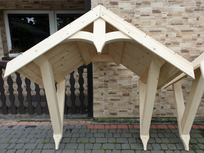 wooden visor over the door wooden visor over the door