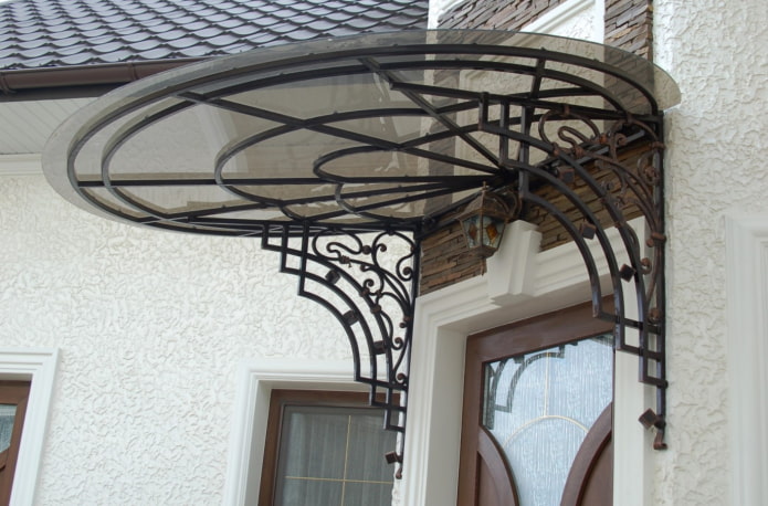 round visor above the door round visor above the door