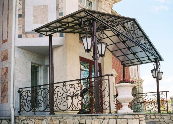 gable canopy gable visor