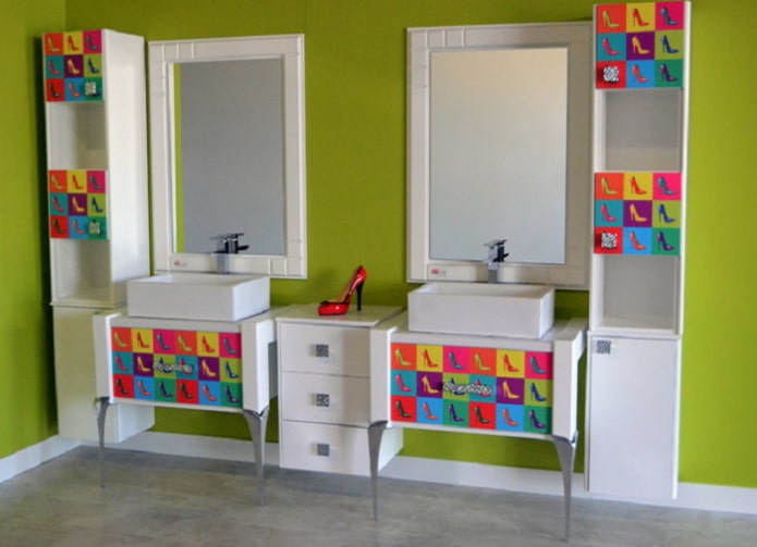 Pop art bathroom Pop art bathroom