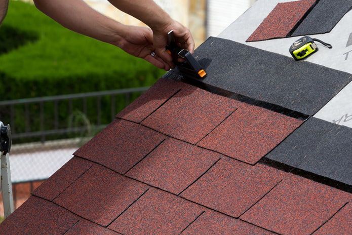 installation of flexible shingles