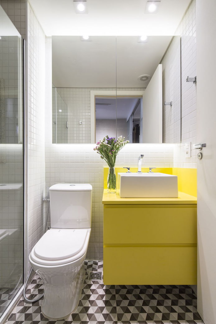 bright bathroom furniture