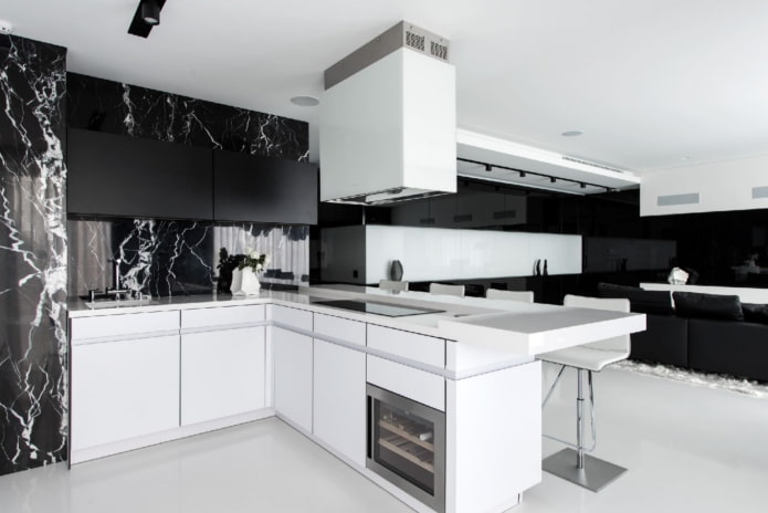 black and white kitchen black and white kitchen