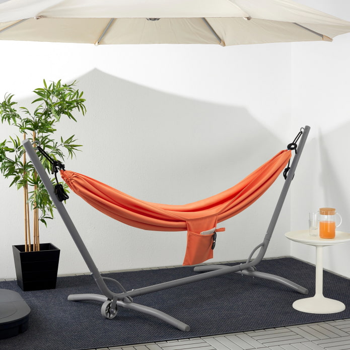 Hammock with support Hammock with support