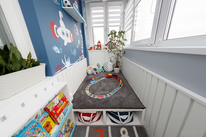 Playroom for a child Playroom for a child