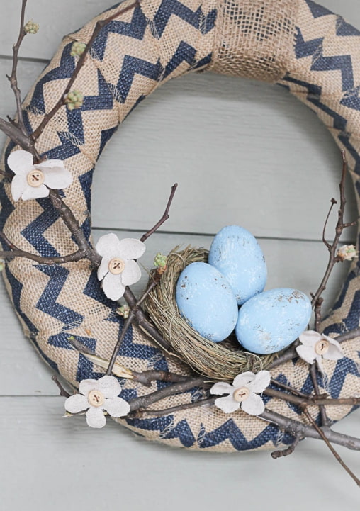 Burlap wreath Burlap wreath