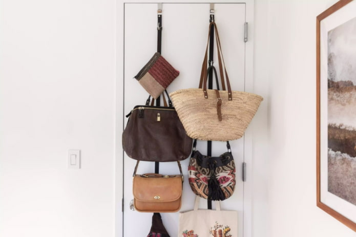 bags on hooks