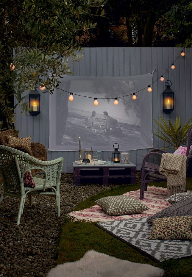 Cinema at the dacha Cinema at the dacha