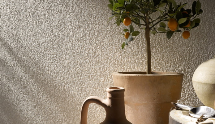 Glass fiber with texture