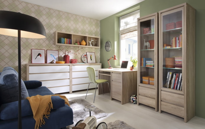 furniture in the teenager's room furniture in the teenager's room