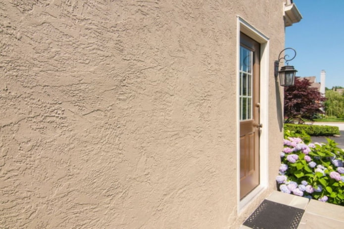 decorative facade plaster