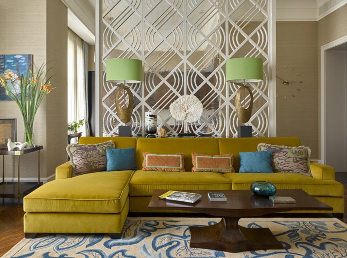 glass partition in the studio