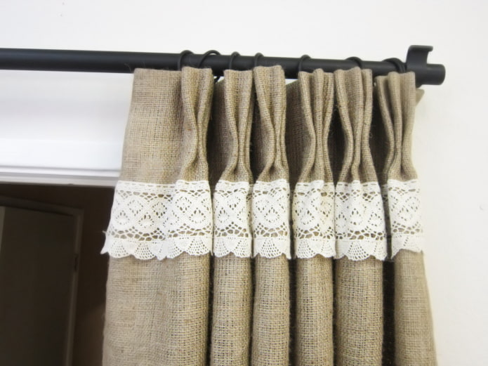 Burlap lace Burlap lace