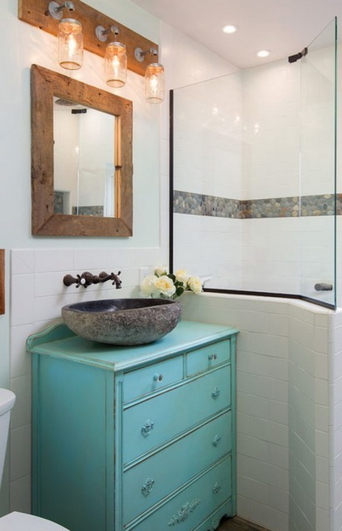 Dresser under the sink