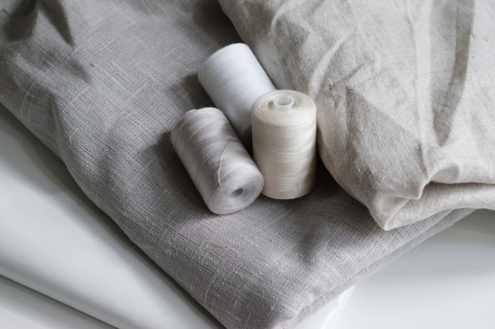 Thread and fabric Thread and fabric