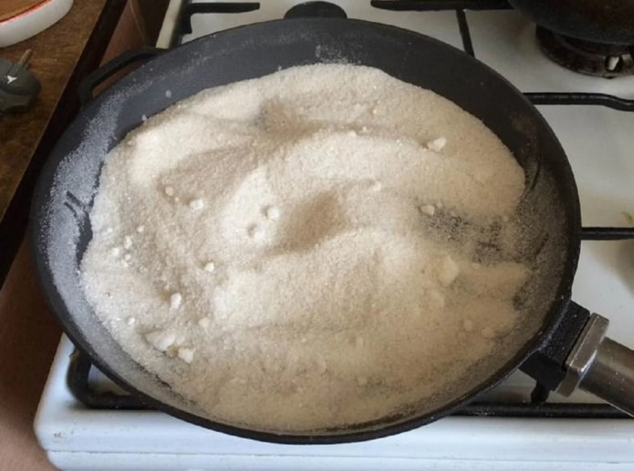 sanding the pan sanding the pan