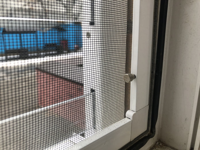 installing mosquito net on plungers