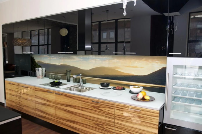 apron for the kitchen made of abs plastic apron for the kitchen made of abs plastic